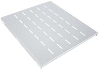 Intellinet 712231 19 inch Apparaatbodem voor patchkast 1 HE Vast inbouw Geschikt voor kastdiepte: vanaf 600 mm Grijs - thumbnail