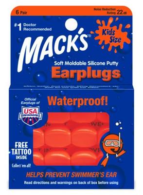 Macks Earplugs kids 6 Paar Macks Earplugs kids 6 Paar