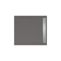 Xenz easy tray douchevloer 100x90x5cm rechthoek acryl antraciet 6945-05 - thumbnail