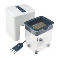 Fackelmann easyprepare Frietsnijder - Kunststof/rvs - 3 delig - thumbnail