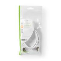 Cat 8.1 S/FTP-Netwerkkabel | RJ45 Male naar RJ45 Male | 1,0 m | Wit - thumbnail