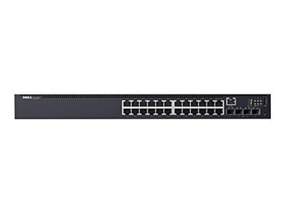 Dell N1524P gemanaged L3 Gigabit Ethernet (10/100/1000)-Power Over Ethernet (PoE) 1U zwart