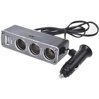 IWH 019014 Sigarettenaanstekerverdeler Aantal sigarettenaanstekerbussen: 3 x Interfaces: USB: 1 x IWH 019014 Sigarettenaanstekerverdeler Aantal sigarettenaanstekerbussen: 3 x Interfaces: USB: 1 x