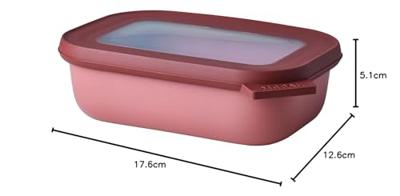 Multikom Cirqula rechthoekig vershouddoos 500 ml Vivid mauve Mepal - Mepal Multikom Cirqula rechthoekig vershouddoos 500 ml Vivid mauve Mepal - Mepal