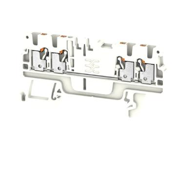 Weidmüller 2534440000 Doorgangsklem 3.5 mm Spanveer Wit 100 stuk(s)