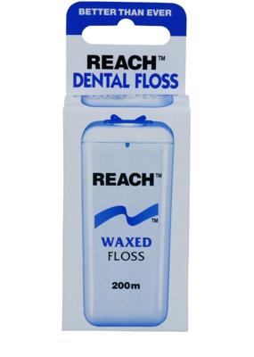 Johnson Reach Dental Floss Waxed 200m