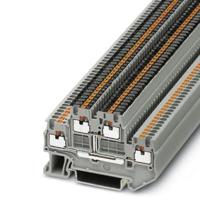 Phoenix Contact 3208540 Klem 2-etages 3.5 mm Snelaansluiting Grijs 50 stuk(s) - thumbnail