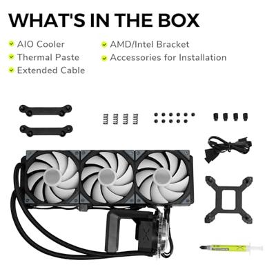 TRYX Panorama SE 360 ARGB Zwart