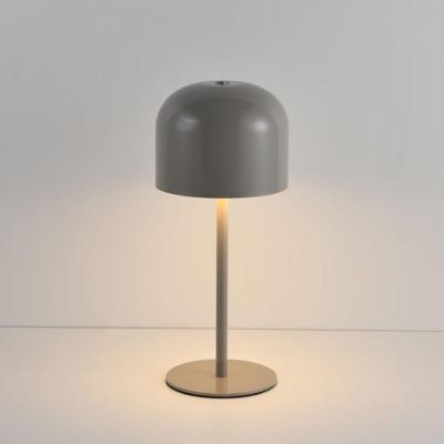LED Tafellamp Ariello beige m - 2W - Metaal - Paddenstoel - IP20 voor binnen - Met geïntegreerde dimmer - USB-C oplaadbaar - Medium