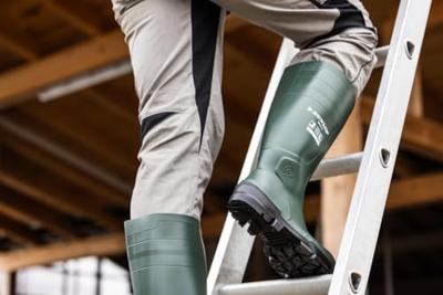 Dunlop NB2KL01 Work it PVC Laars S5 | Groen | Maat 38 - 8713197372684