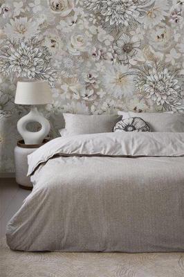 Riviera Maison Chevron Weave Zand dekbedovertrek