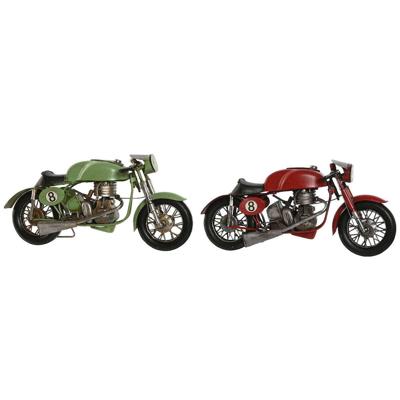 Decoratieve figuren Home ESPRIT Rood Groen Vintage 32 x 11 x 15 cm (2 Stuks)