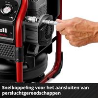 Einhell Professional SILENZZO 18/160 Accucompressor 8 bar 2 cilinders - thumbnail