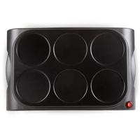 DOMO DO8709P Crepiere - 6 personen - 1000W - Zwart - thumbnail