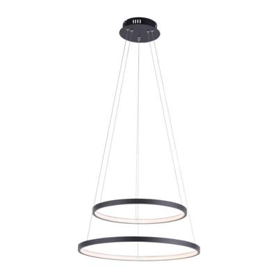 Just Light Ronde hanglampCircle antraciet - 11525-13