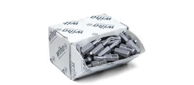 Wiha Bitset Standard 25 mm TORX® (T15) 50-delig 1/4" C6,3 in grootverpakking - 8066 - 08066