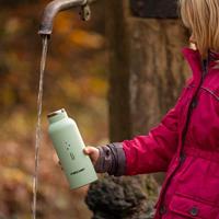 FISCHER FAHRRAD Girl Drinkfles Groen - thumbnail