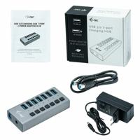 i-tec USB 3.0 Charging HUB 7 port + Power Adapter usb-hub - thumbnail