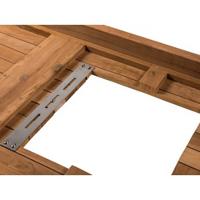 Happy Cocooning: Support tafel en losse inbouwbrander - 2 stuks - Grijs - thumbnail