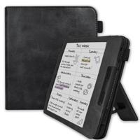 Lunso Kobo Libra Colour hoes (7 inch) - Luxe Stand sleepcover - Zwart - thumbnail