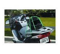 Masterlock Spider bungee with 6 legs 80cm - colour : greendouble reverse hook - 3105EURDAT - thumbnail