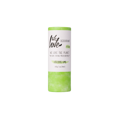 We Love Deodorant stick luscious lime 40 Gram
