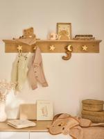 Haken 'maan en sterren' hout - thumbnail