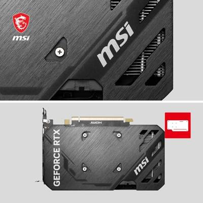 VGA MSI GeForce RTX 4060 Ti VENTUS 2X BLACK 8G OC - thumbnail