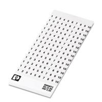 Phoenix Contact 0804073:0001 Markeerkaart Wit 10 stuk(s) - thumbnail