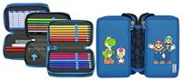 Undercover Gevulde etui super mario 3-vaks - thumbnail