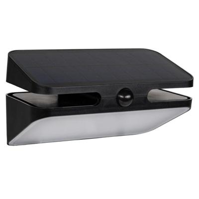 LED's Light Deco Solar buitenlamp - 600lm 2700K - Zwart - IP54 - Sensor LED's Light Deco Solar buitenlamp - 600lm 2700K - Zwart - IP54 - Sensor