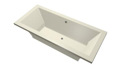 Ligbad Society 180X80X50 cm Glans Pergamon MegaBath