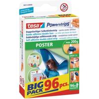 tesa POWERSTRIPS® Poster Dubbelzijdig plakband Wit Inhoud: 96 stuk(s) - thumbnail
