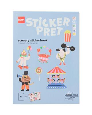 HEMA Stickerboek circus
