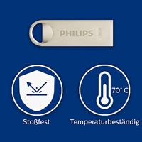 Philips Moon edition USB flash drive 128 GB USB Type-A 2.0 Zilver - thumbnail