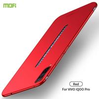 Voor ViVO iQOO Pro MOFI Frosted PC ultradun hard case (rood) - thumbnail