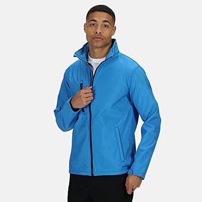 Ragetta RG610 Ablaze 3-Layer Printable Softshell Jacket - Navy/Navy - S