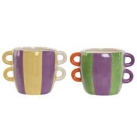 Grondlegger Home ESPRIT Multicolour Dolomite 22,5 X 16 X 15 cm (2 Stuks) - thumbnail
