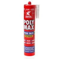 Griffon montagelijm - PolyMax High Tack Express - 435 gram koker - wit - thumbnail
