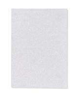 HEMA Schrift 25.5x18cm gelinieerd sterrenpatroon (zilver) - thumbnail