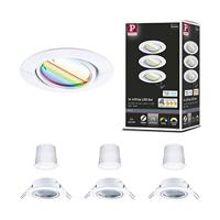 Paulmann 92466 LED-inbouwlamp Set van 3 stuks LED 14.7 W Wit - thumbnail
