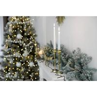 Sygonix SY-4722052 Clusterlichtketting Binnen/buiten werkt op het lichtnet Aantal lampen 120 LED Warmwit Verlichte lengte: 27.85 m - thumbnail