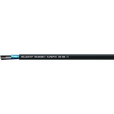 Helukabel 11013596 Instrumentkabel HELUDATA® EN50288-7 OS 300 1 x 2 x 1 mm² Blauw 100 m