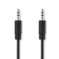Stereo-Audiokabel | 3,5 mm Male - 3,5 mm Male | 2,0 m | Zwart - thumbnail