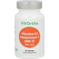 VitOrtho Vitamine K2 Menachinon-7 (MK-7) 200mcg Vegicaps - thumbnail