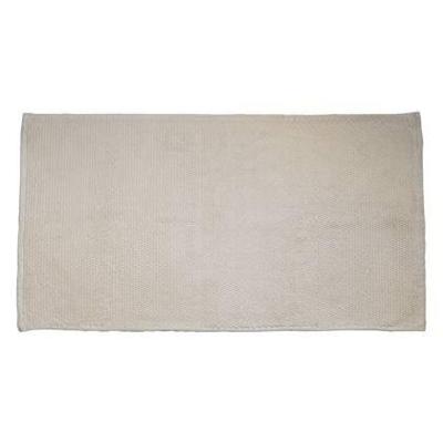 Giga Meubel - Badmat Rechthoek - Beige Katoen - 60x110x1cm - Jovi