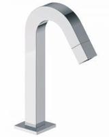 Wiesbaden Kappa toiletkraan staand gebogen vierkant chroom - thumbnail