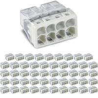 WAGO 8-polige lasklem wit - 0.5-2.5mm² - 50 stuks - thumbnail