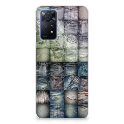 Silicone Back Cover Xiaomi Redmi Note 11 Pro 5G Spijkerbroeken Silicone Back Cover Xiaomi Redmi Note 11 Pro 5G Spijkerbroeken