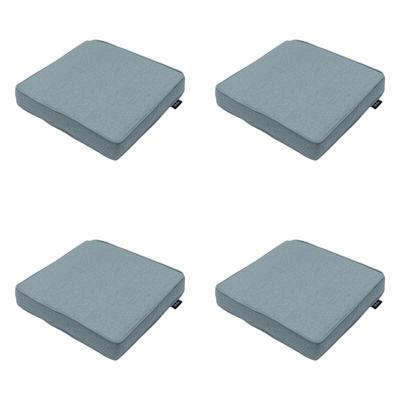 Luxe Zitkussen 40x40 cm Silver (4 stuks) Madison - Madison Luxe Zitkussen 40x40 cm Silver (4 stuks) Madison - Madison